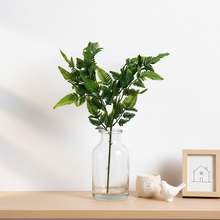 Artificial fern leaves bunch without pot (Height 52 x width 20 cm)