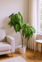 Artificial Lily Leaves plant 2 branches Height 90 CM