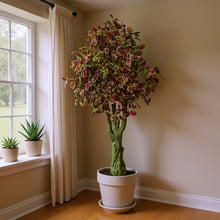 Artificial Real Touch Leaves plant 5.5 Feet Height ( without pot)