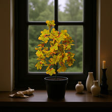 Artificial Real Touch Maple Leaves Plant (size 26inch)