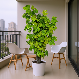 Artificial Plant without Pot - 60- Height (6 Feet) 17