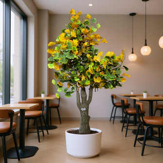 Artificial Plant without Pot - 60- Height (6 Feet) 5