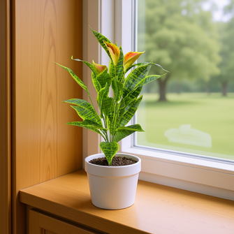 Artificial Real Touch Calla Lily plant (size 28inch)