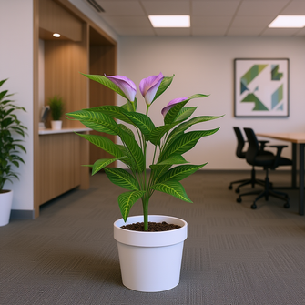 Artificial  Real Touch Calla Lily plant (size 28inch)
