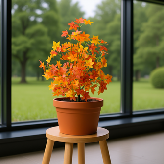 Artificial Real Touch Leaves Plant (size 26inch)