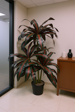Artificial Dracaena set of 3 plants  5 feet height