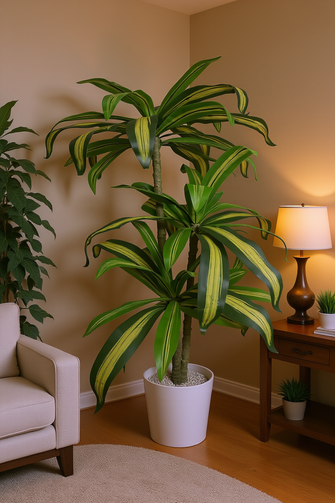 Artificial Dracaena plants 5 feet height (  set of 3 )