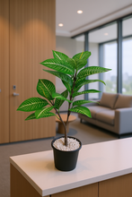 Artificial Green Leaves plant 2 branches Height 65 CM