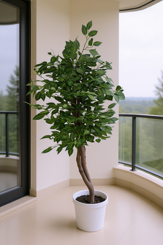 Artificial Ficus Tree Green plant 5 feet height