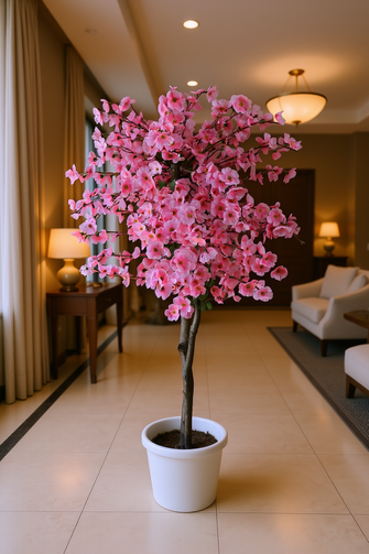 Artificial Blossom Flower plant 5 feet height
