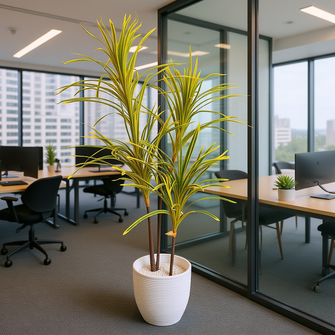 Artificial Plant without Pot - 45- Height (3.5 Feet)