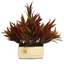 Artificial Coloured Bamboo Leaves in Pot (Height : 22 cm)