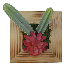 Artificial Cactus/Succulent Plants Wall Panel