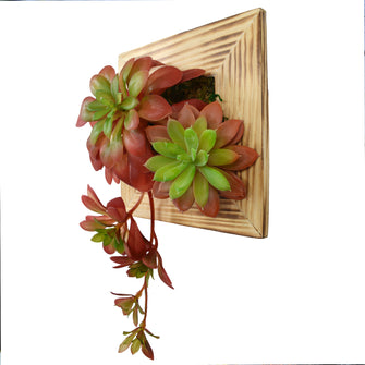 Artificial Cactus/Succulent Plants Wall Panel