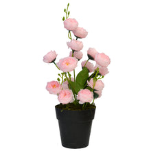 Artificial Flower Bengal Rose in Cone Pot( Height : 45cm / Width : 25cm)