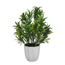 Artificial Plant Euphorbia in Star Pot( Height : 35cm / Width : 20cm)