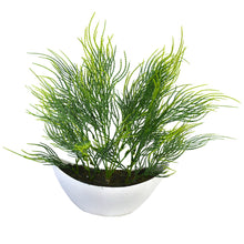Artificial Shrub Plant in Boat Pot( Height : 30cm / Width : 28cm)