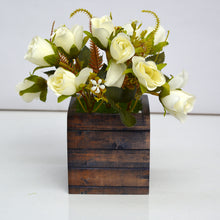 Artificial Tulip Flowers in designer pot ( Height 24 cm )