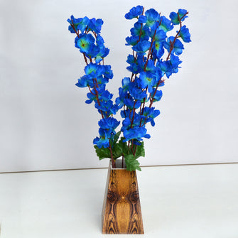 Artificial Blossom Flowers in designer pot ( Height 48 cm )