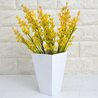 Artificial Beads Plant in white pot (Height 30 cm )