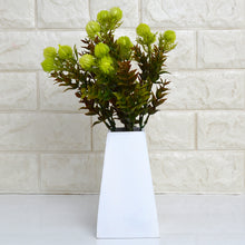 Artificial Formosan Plant in white pot ( Height 32 cm )