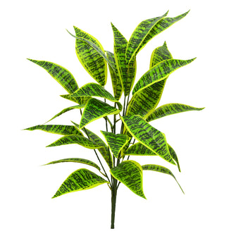 Artificial 26 Leaves Plant without pot (Height 65 cm / 2 feet ) for indoor Greenery