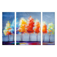 Digital Trees Oil Painting (3 pcs set) - 30 cm x 46 cm
