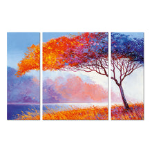 Digital Tree Oil Painting (3 pcs set) - 30 cm x 46 cm