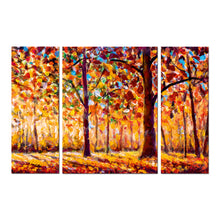 Digital Forest Oil Painting (3 pcs set) - 30 cm x 46 cm