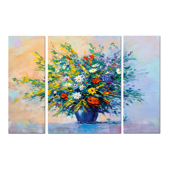 Digital Floral Oil Painting (3 pcs set) - 30 cm x 46 cm