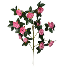 Artificial Peony Leafy Bunch (Height : 60 x Width : 30 cm)