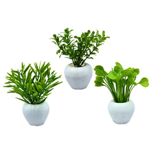 Artificial Potted Plants Set of 3 Pack