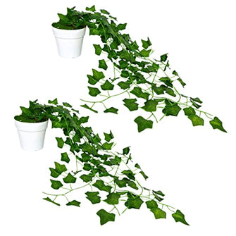 Artificial Vine Plant Falling with Pot - Pack of 2