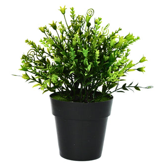 Artificial Wild Leaves in Pot (Height : 25 x Width : 20 cm)