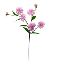 Artificial Flower Stick Camellia Japonica without Pot (Single Stick)