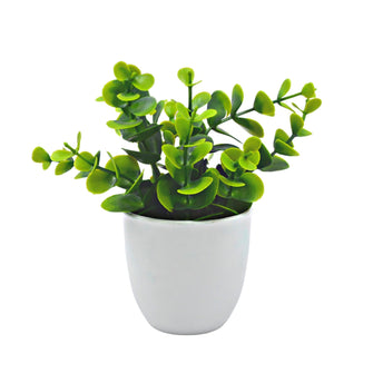 Artificial Plant Tulsi Leaves in Small Pot
