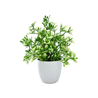 Artificial Plant Wild Leaves in Small Pot