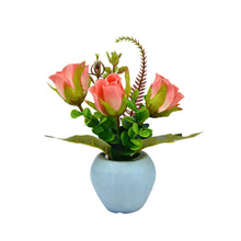Artificial Flower Tulip in Small Pot