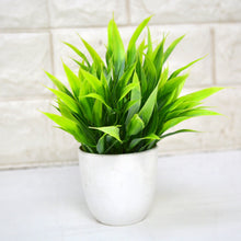 Artificial Plant Bamboo Leaves in Small Pot