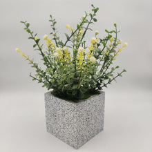 Artificial Plant Hackleberry in Designer Pot (Height : 28 x Width : 20 cm)