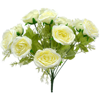 Artificial Rose Bunch 12 Heads( Height - 32 X Width - 30)