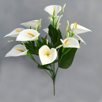 Artificial Calla Lilly 12 * 1 Bunch ( Height : 45 cm)