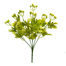 Artificial pronged bamboo leaves (Height : 35 cm)