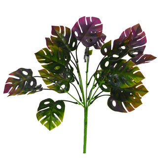 Artificial pronged turtle leaf bunch (Height : 35 cm)