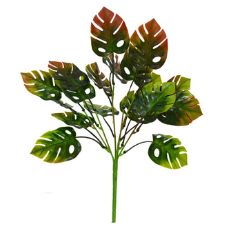Artificial pronged turtle leaf bunch (Height : 35 cm)