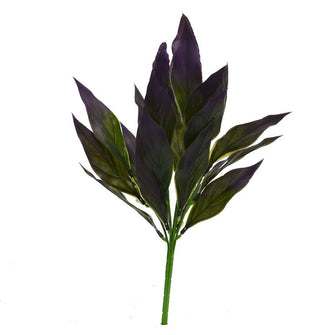 Artificial Lily Leaves (Height 35 cm x Width 20 cm)