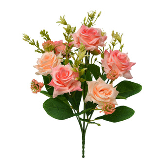 Artificial Wichura Rose ( Height : 30 cm x Width : 23 cm )