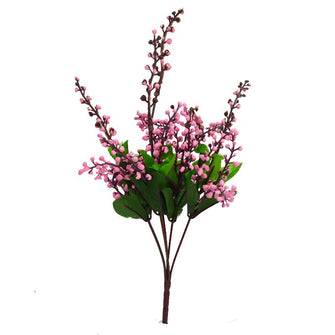 Artificial Beads Leaves Bunch (Height -32cm x Width -18cm)
