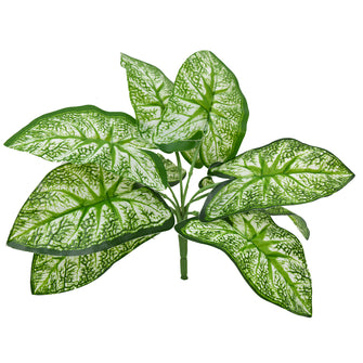 Artificial Plant with 9 Leaves Heads without pot (Height : 30 x Width : 30 cm)