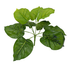 Artificial Plant with 9 Leaves Heads without pot (Height : 30 x Width : 30 cm)